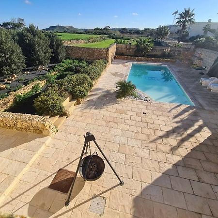 Farmhouse Villa With Large Pool And Garden In Gozo 가르브 외부 사진