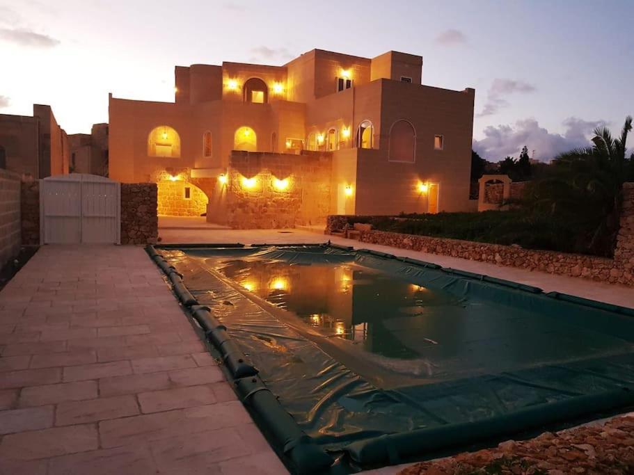 Farmhouse Villa With Large Pool And Garden In Gozo 가르브 외부 사진