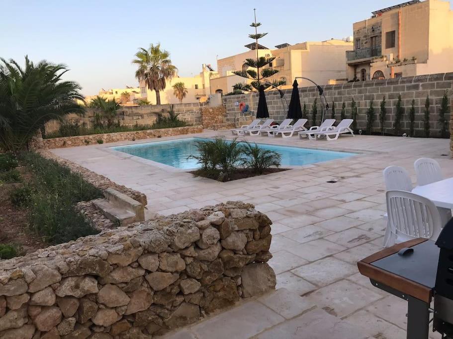 Farmhouse Villa With Large Pool And Garden In Gozo 가르브 외부 사진