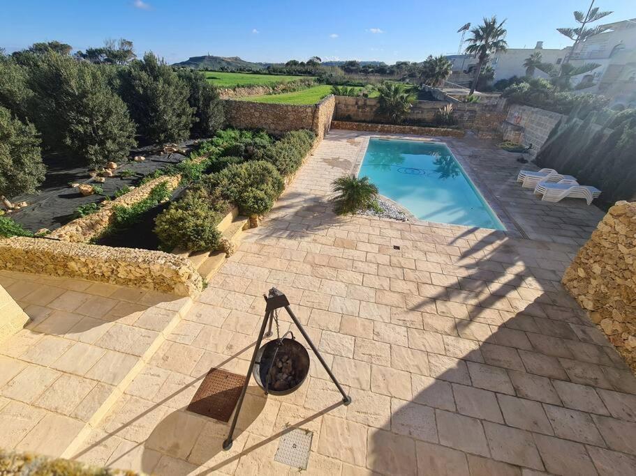 Farmhouse Villa With Large Pool And Garden In Gozo 가르브 외부 사진